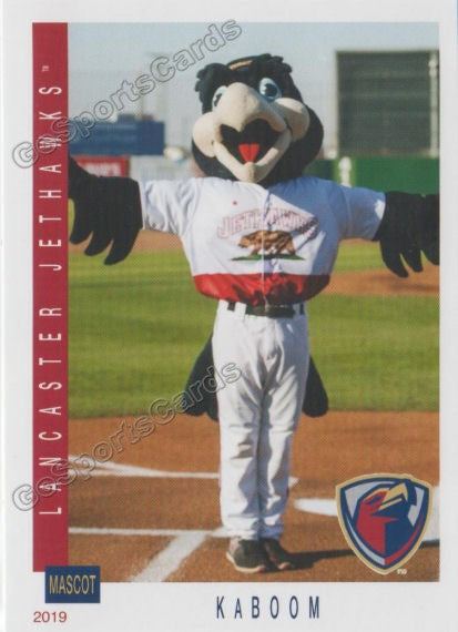 2019 Lancaster JetHawks KaBoom Mascot