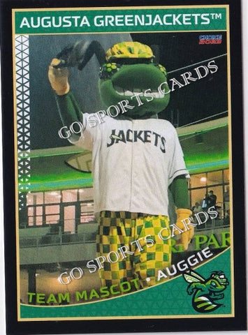 2023 Augusta GreenJackets Auggie Mascot