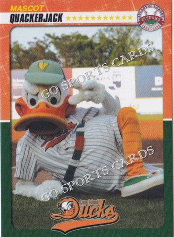 2023 Long Island Ducks Quackerjack Mascot