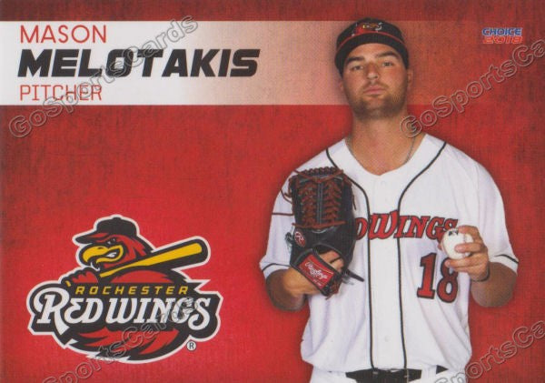 2018 Rochester Red Wings Mason Melotakis