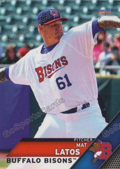 2017 Buffalo Bisons Mat Latos