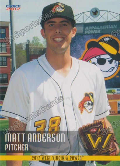 2017 West Virginia Power Matt Anderson