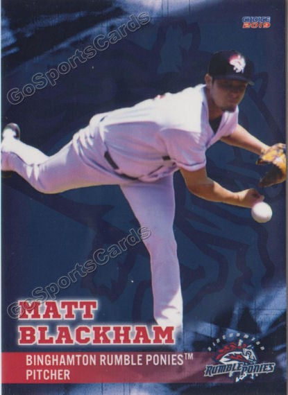 2019 Binghamton Rumble Ponies Matt Blackham