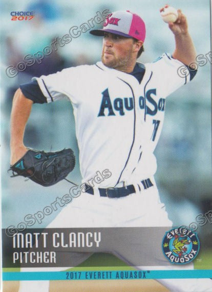 2017 Everett AquaSox Matt Clancy