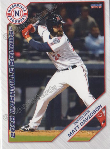 2019 Nashville Sounds Matt Davidson