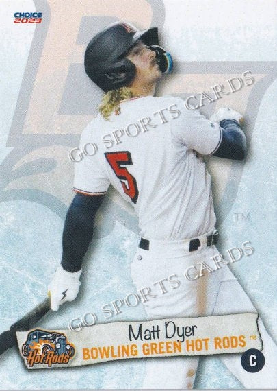 2023 Bowling Green Hot Rods Matt Dyer