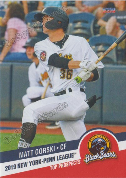 2019 New York Penn League Top Prospects NYPL Matt Gorski