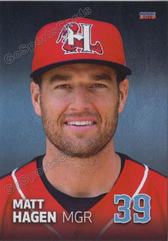 2018 Hickory Crawdads Matt Hagen