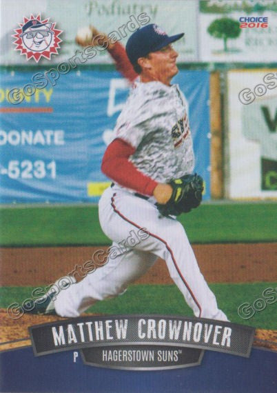 2016 Hagerstown Suns Matt Crownover