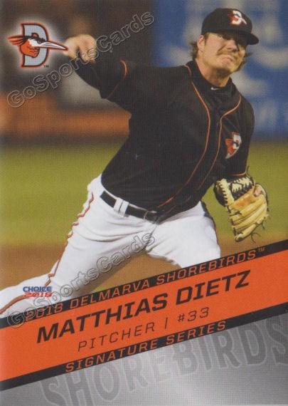 2018 Delmarva Shorebirds Matthias Dietz