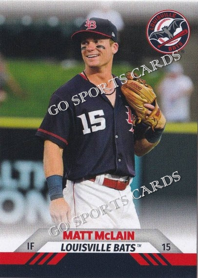 2023 Louisville Bats Matt McLain