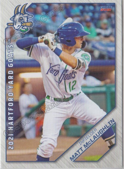 2021 Hartford Yard Goats Matt McLaughlin