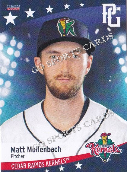 2022 Cedar Rapids Kernels Matt Mullenbach