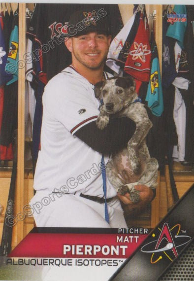 2019 Albuquerque Isotopes Matt Pierpont