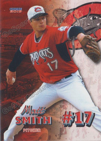 2019 Carolina Mudcats Matt Smith