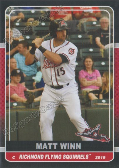 2019 Richmond Flying Squirrels Matt Winn