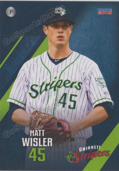 2018 Gwinnett Stripers Matt Wisler