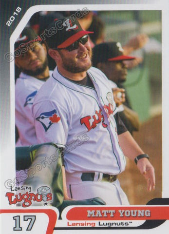 2018 Lansing Lugnuts Matt Young