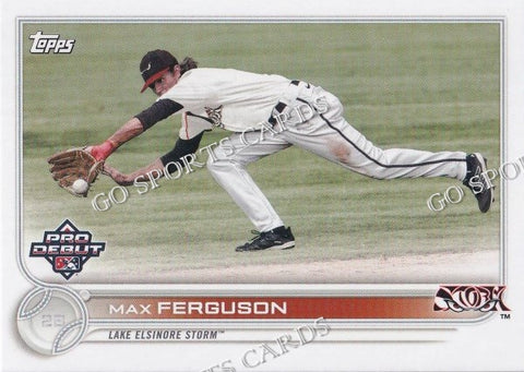 2022 Topps Pro Debut Max Ferguson PD-101