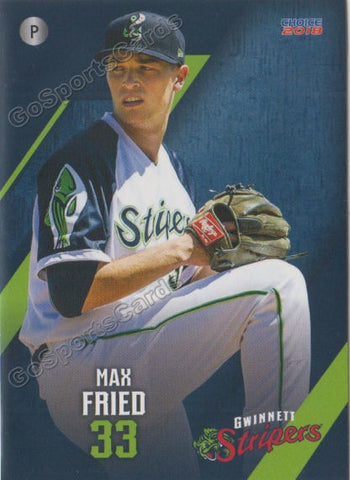 2018 Gwinnett Stripers Max Fried