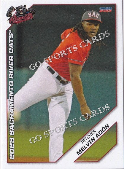 2023 Sacramento River Cats Melvin Adon