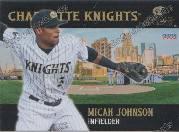 2014 Charlotte Knights Micah Johnson