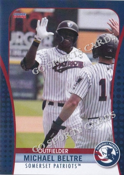 2022 Somerset Patriots Michael Beltre