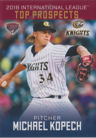 2018 International League Top Prospects Michael Kopech