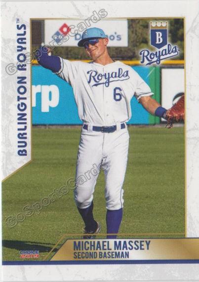 2019 Burlington Royals Michael Massey