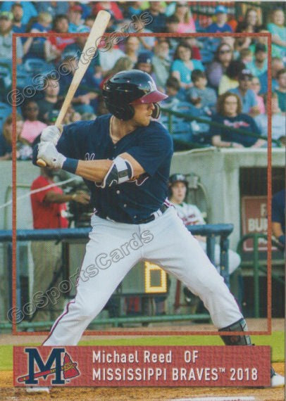 2018 Mississippi Braves Michael Reed