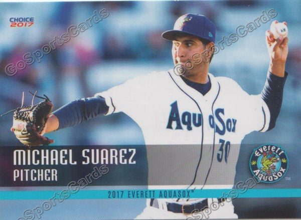 2017 Everett AquaSox Michael Suarez