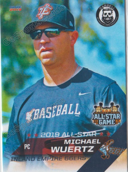 2019 California League All Star SB Michael Wuertz