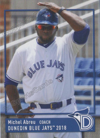 2018 Dunedin Blue Jays Michel Abreu