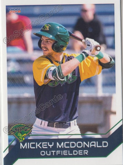 This is a 2022 photo of Mickey McDonald of the Oakland Athletics