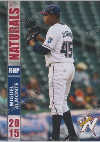 2015 Northwest Arkansas Naturals Miguel Almonte