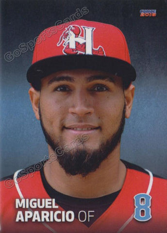 2018 Hickory Crawdads Miguel Aparicio