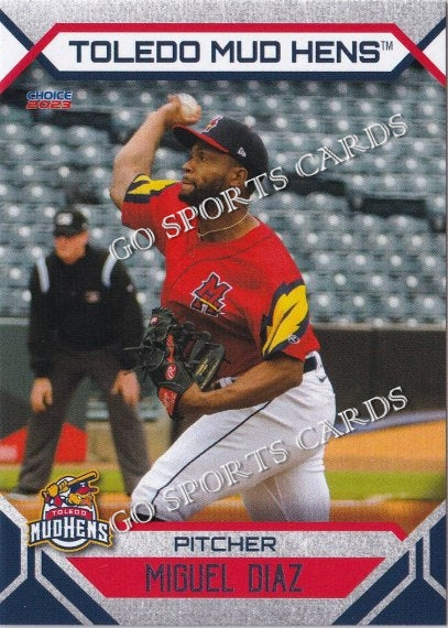 2023 Toledo Mud Hens Miguel Diaz