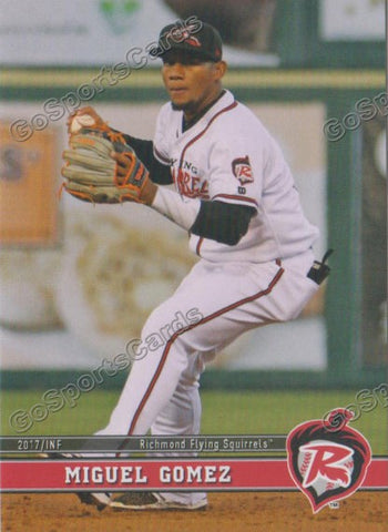 2017 Richmond Flying Squirrels Miguel Gomez