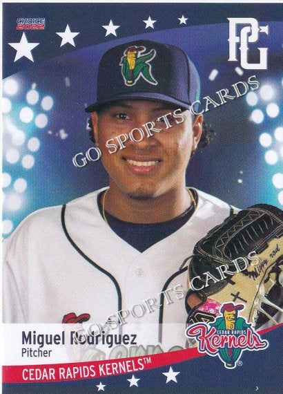 2022 Cedar Rapids Kernels Miguel Rodriguez