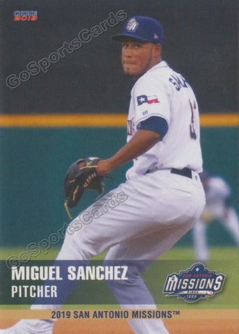 2019 San Antonio Missions Miguel Sanchez