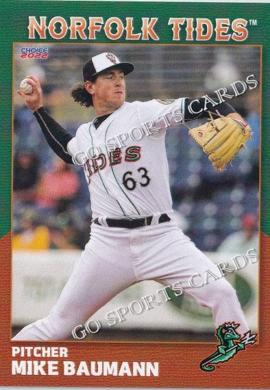 2022 Norfolk Tides 1st Mike Baumann