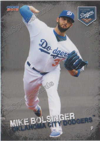 2015 Oklahoma City Dodgers Mike Bolsinger