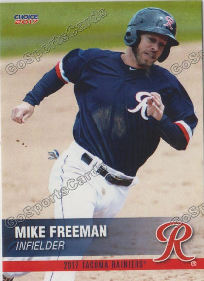 2017 Tacoma Rainiers Mike Freeman