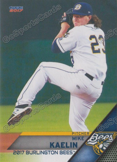 2017 Burlington Bees Mike Kaelin