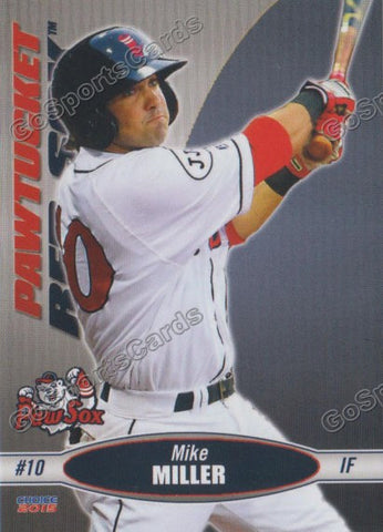 2015 Pawtucket Red Sox Mike Miller