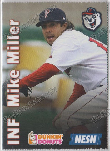 2017 Pawtucket Red Sox Dunkin Donuts SGA Mike Miller