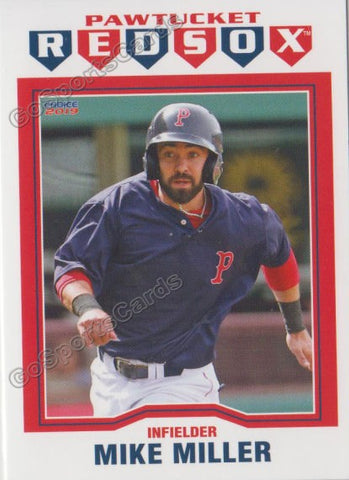 2019 Pawtucket Red Sox Mike Miller