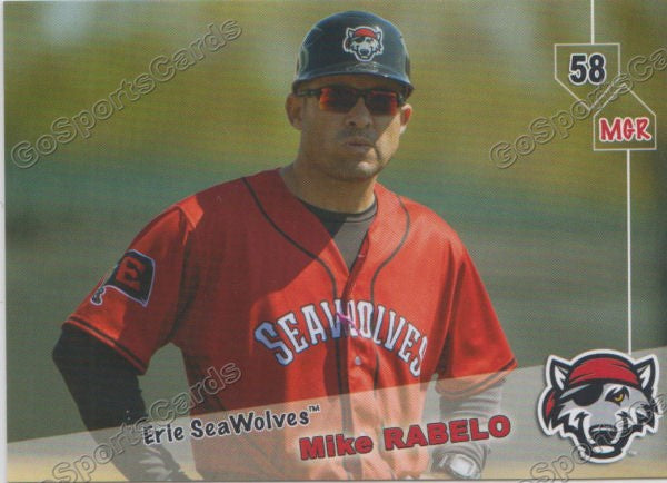 2019 Erie SeaWolves Mike Rabelo