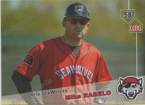 2019 Erie SeaWolves Mike Rabelo