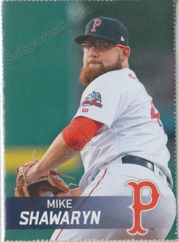 2019 Pawtucket Red Sox Dunkin SGA Mike Shawaryn